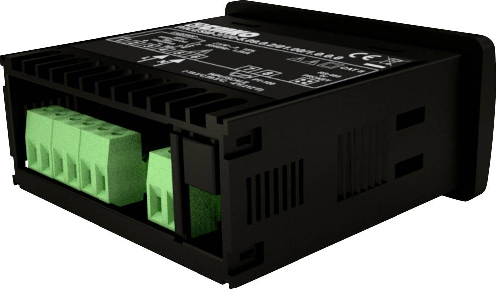 Emko ESM-3720.5.12.0.1/01.00/1.0.0.0 2-Punkt und PID Regler Temperaturregler PTC -50 bis 130°C Relais 16A (L x B x H) 65 x 76