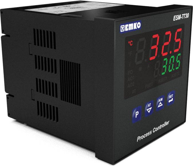 Emko ESM-7730.2.20.0.1/01.02/0.0.0.0 2-Punkt, P, PI, PD, PID Universalregler Pt100, L, J, K, R, S, T, B, E, N, C -200 bis 1700°C