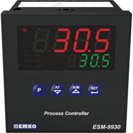Emko ESM-9930.2.20.0.1/01.02/0.0.0.0 2-Punkt, P, PI, PD, PID Universalregler Pt100, L, J, K, R, S