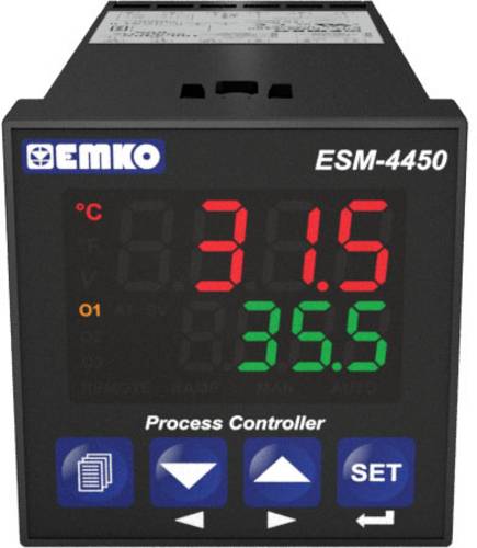 Emko ESM-4450.1.20.1.1/00.00/0.0.0.0 2-Punkt, P, PI, PD, PID Temperaturregler Pt100, J, K, R, S, T