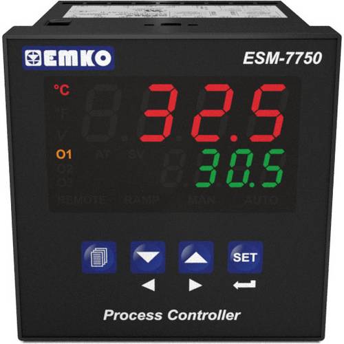 Emko ESM-7750.2.20.2.1/00.00/0.0.0.0 2-Punkt, P, PI, PD, PID Universalregler Pt100, L, J, K, R, S