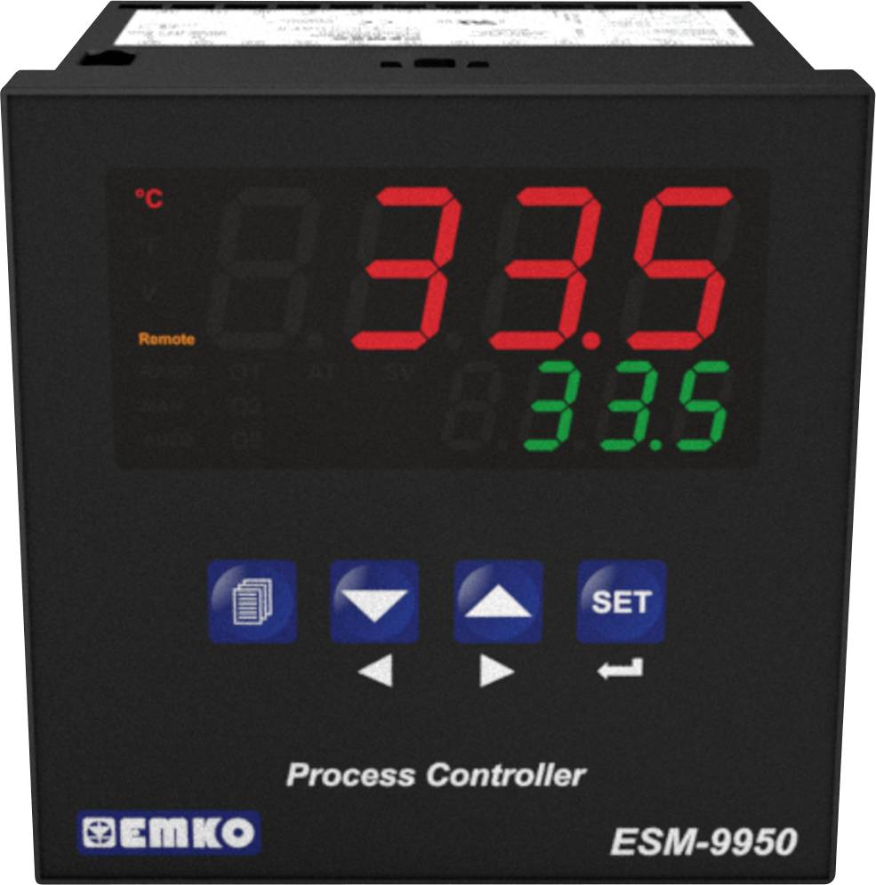 Emko ESM-9950.1.20.2.1/00.00/0.0.0.0 2-Punkt, P, PI, PD, PID Universalregler Pt100, L, J, K, R, S