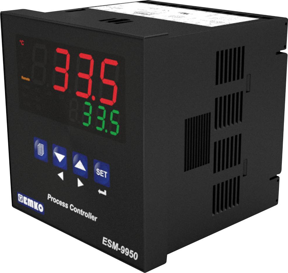 Emko ESM-9950.2.20.1.1/00.00/0.0.0.0 2-Punkt, P, PI, PD, PID Universalregler Pt100, L, J, K, R, S, T, B, E, N, C -200 bis 1700°C