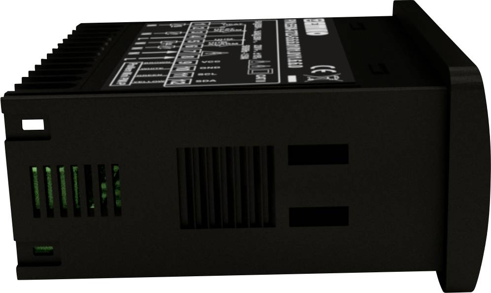Emko ESM-3723.8.1.5.0.1/01.01/1.0.0.0 2-Punkt und PID Regler Temperaturregler Pt100 0 bis 100°C Relais 5A (L x B x H) 65 x 76