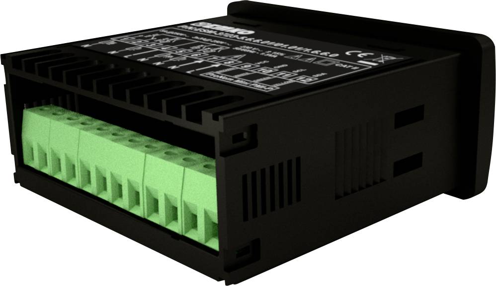 Emko ESM-3723.2.5.5.0.2/01.01/1.0.0.0 2-Punkt und PID Regler Temperaturregler SSR (L x B x H) 65 x 76 x 35mm