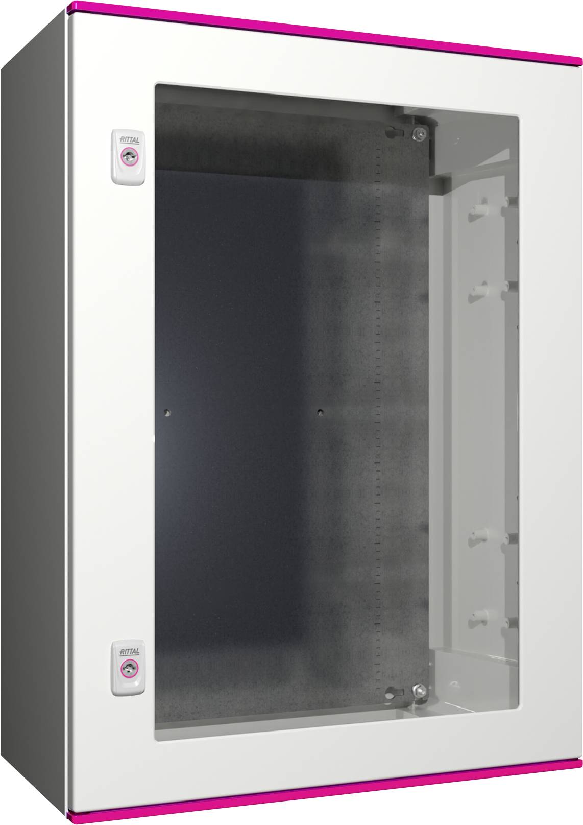 Rittal AX 1469.000 Schaltschrank 600 x 800 x 300 Polyester, Stahlblech, Polycarbonat Lichtgrau 1St.