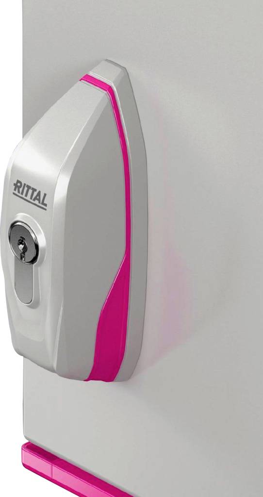Rittal AX 1485.600 Maniglia comfort per inserto cilindrico, per inserti di chiusura Grigio 1 pz. - Colore: Grigio· Contenuto: 1 pz.· Materiale: Zinc