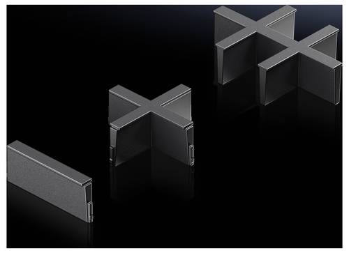 Rittal AX 2582.600 2582600 Flanschplatte Kunststoff Schwarz 5 St.
