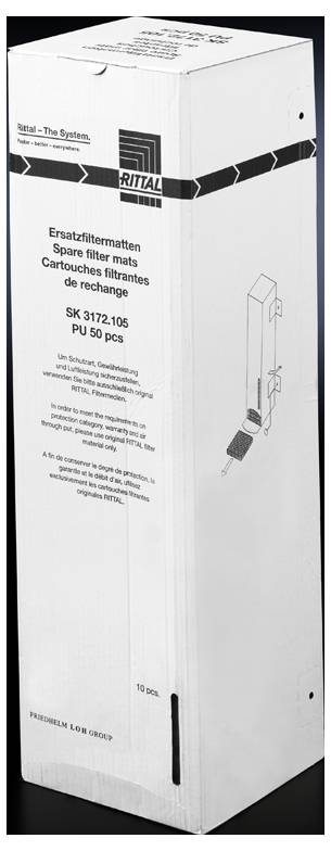 Rittal SK 3172.105 Ersatz-Filtermatte (B x H x T) 221 x 221 x 17mm 50St.