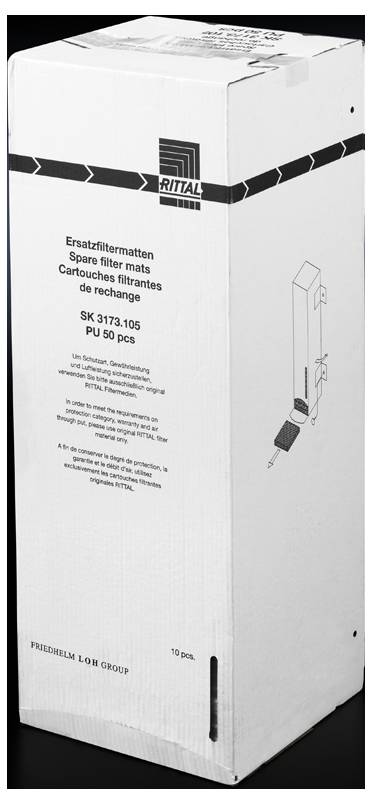 Rittal SK 3173.105 Ersatz-Filtermatte (B x H x T) 289 x 289 x 17mm 50St.