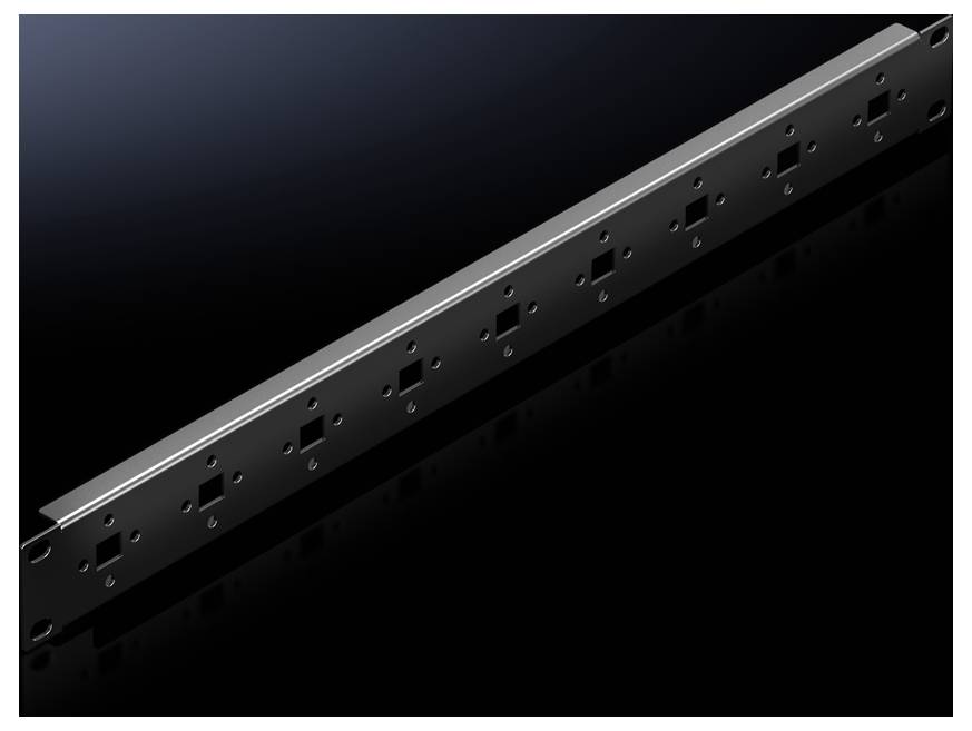 Rittal 5302204 19 Zoll Montagezubehör 1 HE Schwarz