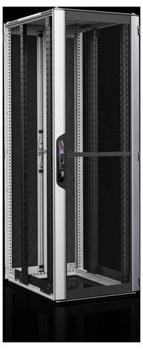Rittal VX 5313.813 19 Zoll Netzwerkschrank (B x H x T) 600 x 2200 x 1000 mm 47 HE Grau, Schwarz