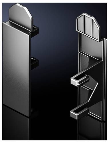 Rittal VX 8620.010 8620010 Abdeckung Kunststoff Schwarz 10 St.