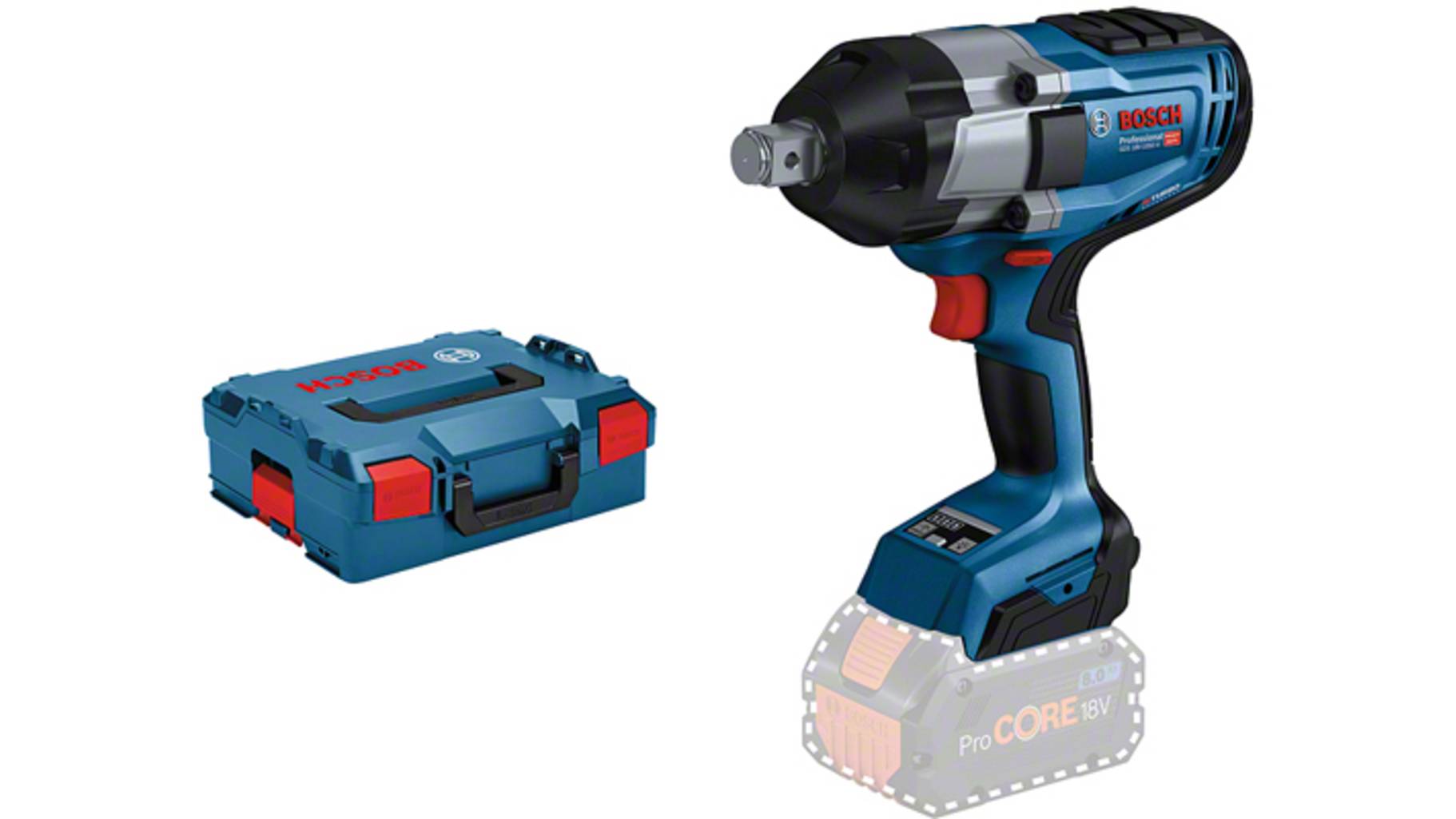 Bosch Professional GDS 18V-1050 H 06019J8501 Akku-Drehschlagschrauber bosch professional biturbo akku drehschlagschrauber gds 18v 1050 h