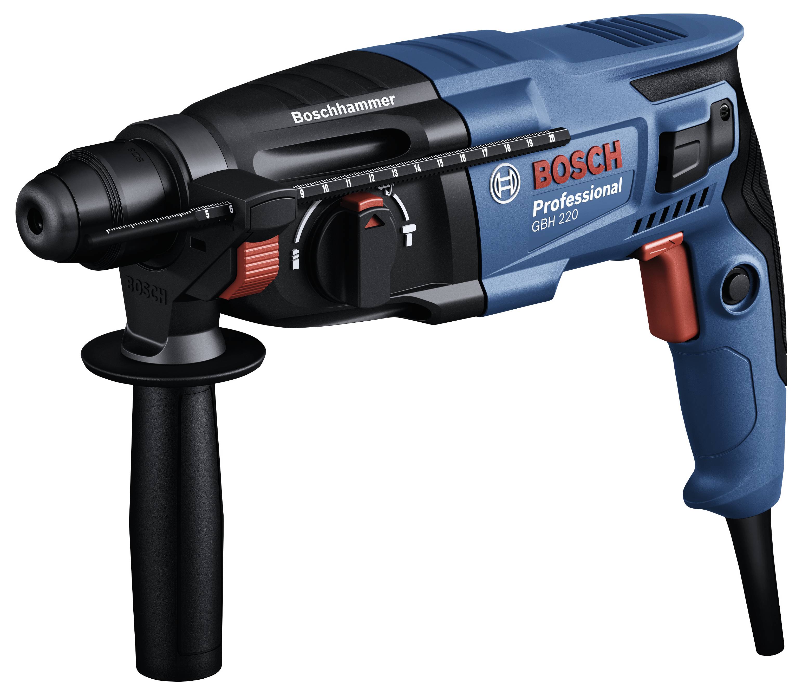 Bosch Professional GBH 2-21 SDS-Plus-Bohrhammer 230V 720W inkl. Koffer