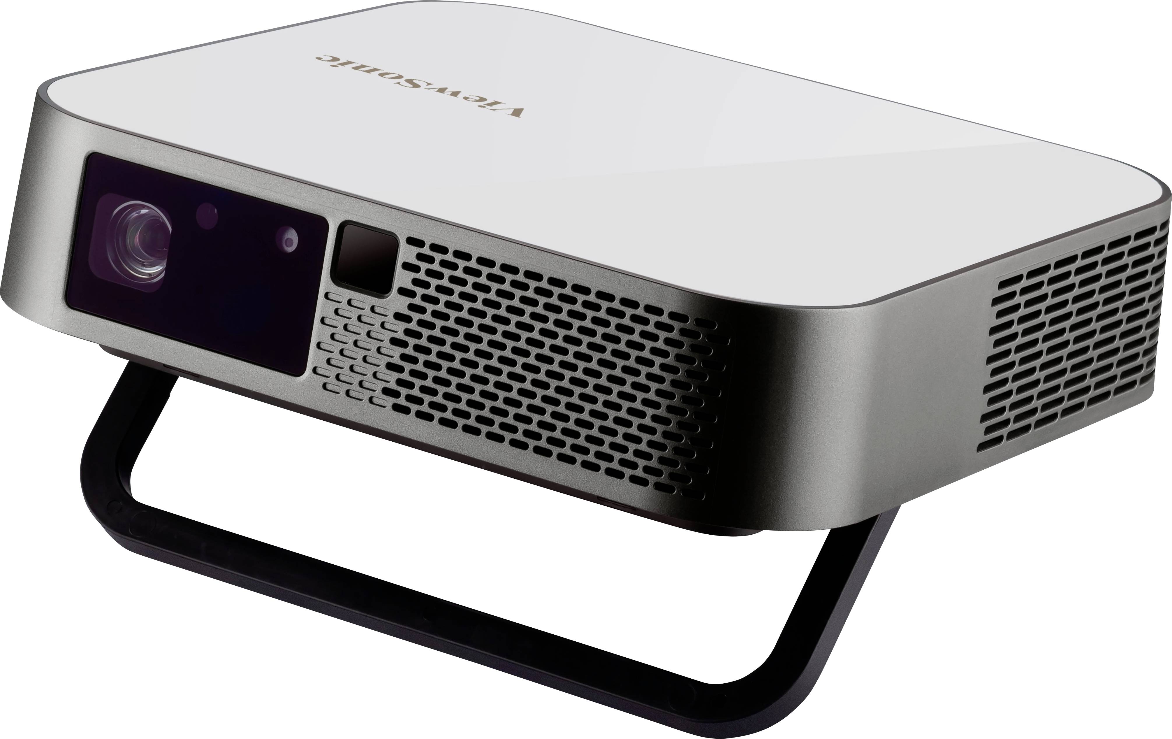 Viewsonic Beamer M2E LED 1000 lm 1920 x 1080 Full HD Direct Power on/off, Full HD, Integrierter Lautsprecher, Micro-USB Typ-C, WLAN, mit