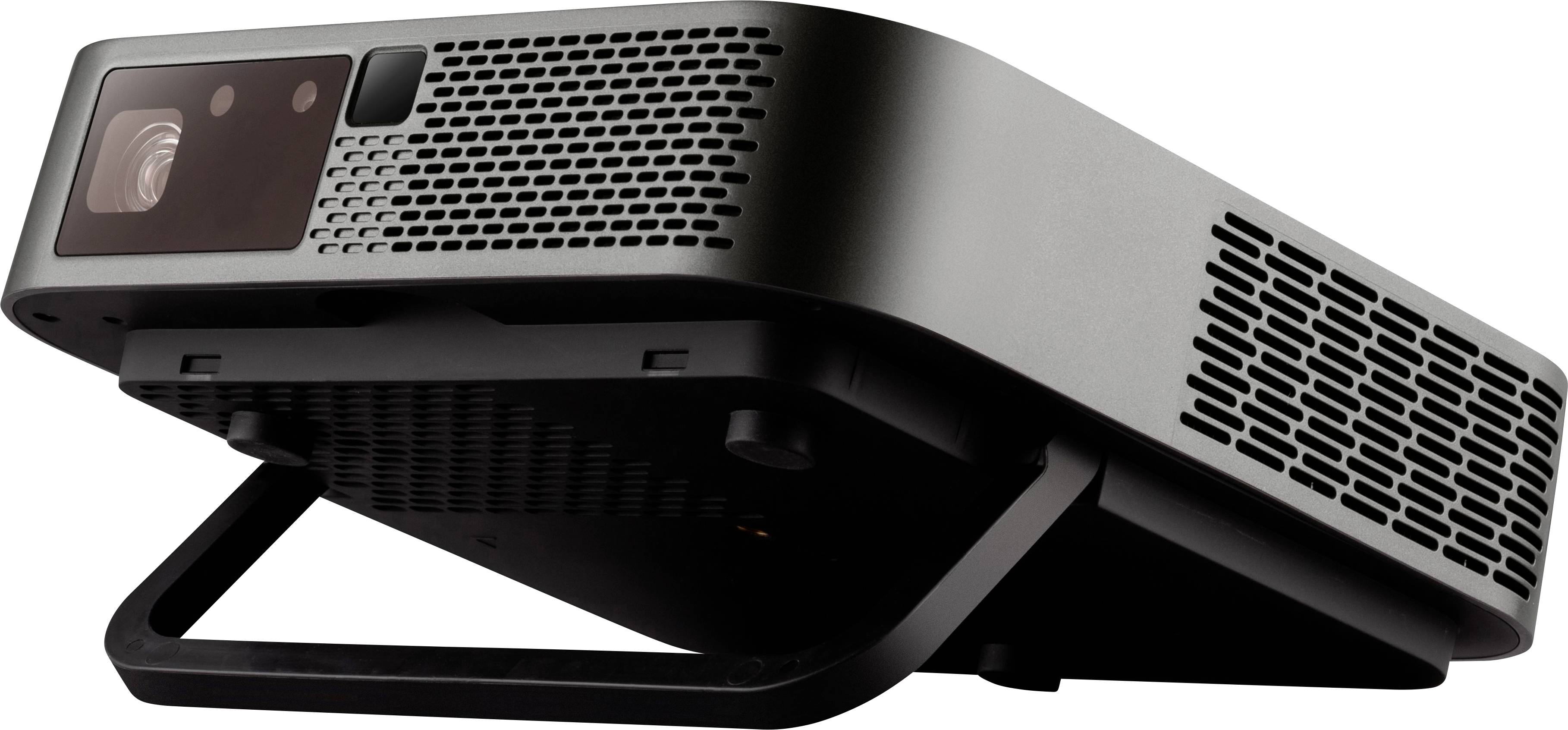 Viewsonic Beamer M2E LED 1000 lm 1920 x 1080 Full HD Direct Power on/off, Full HD, Integrierter Lautsprecher, Micro-USB Typ-C, WLAN, mit