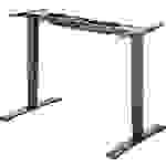 SpeaKa Professional Sitz-/Steh-Schreibtischgestell höhenverstellbar Höhen-Bereich: 620 bis 1280mm (B x T) 1700mm x 650mm Schwarz