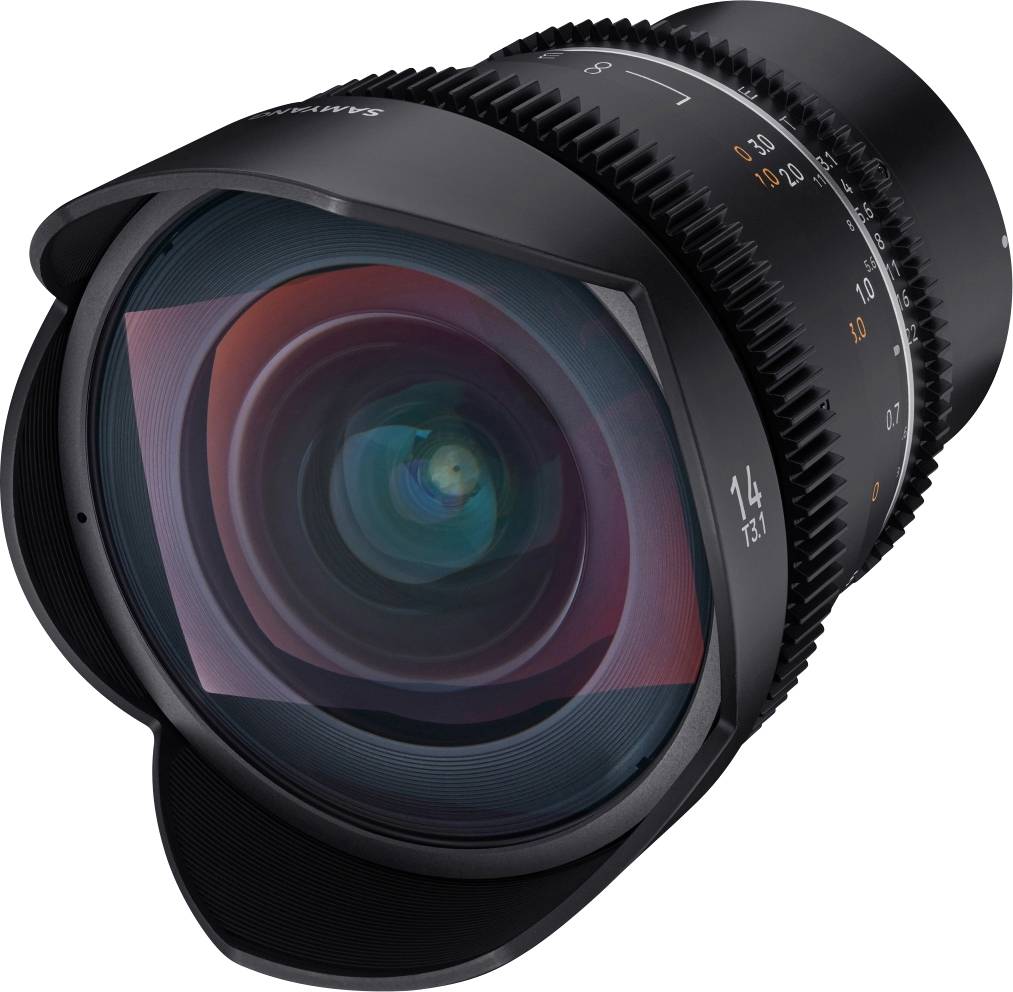 Samyang VDSLR MK2 Sony E 23048 Weitwinkel-Objektiv 14 mm (min)