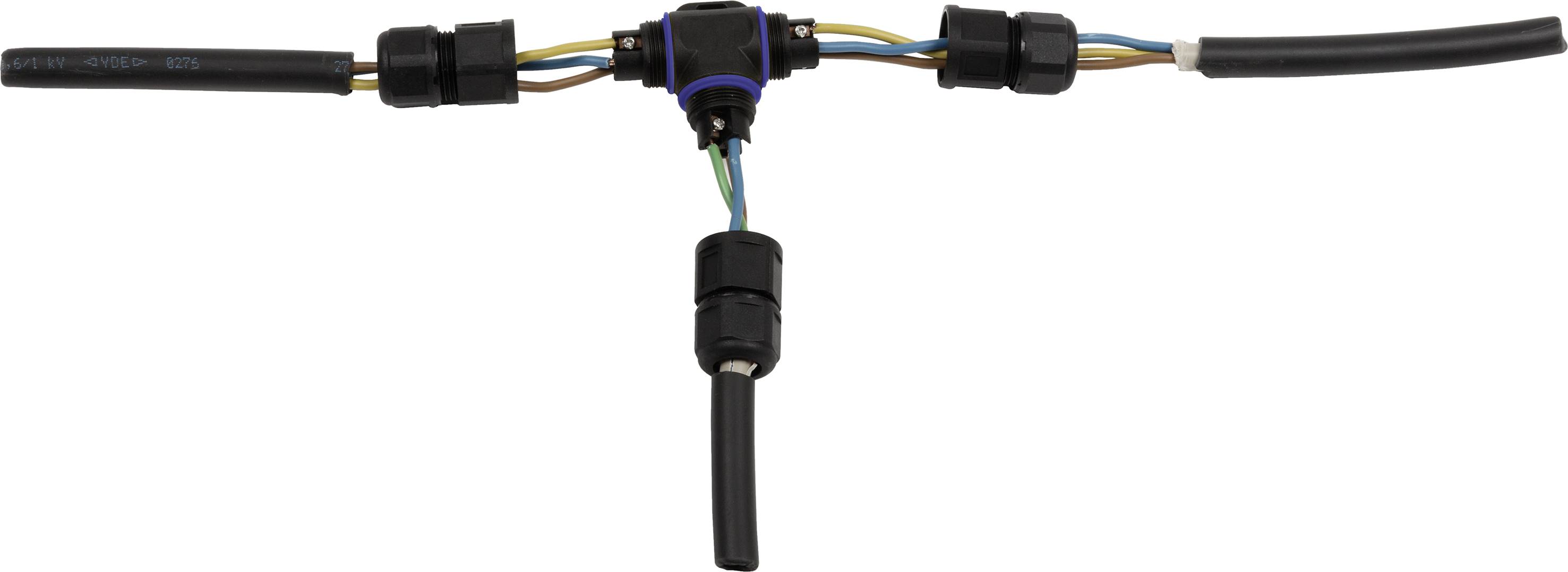 Heitronic 45609 Kabelverbinder mit Schraubklemmen (B x H x T) 110 x 73 x 26mm 1St.