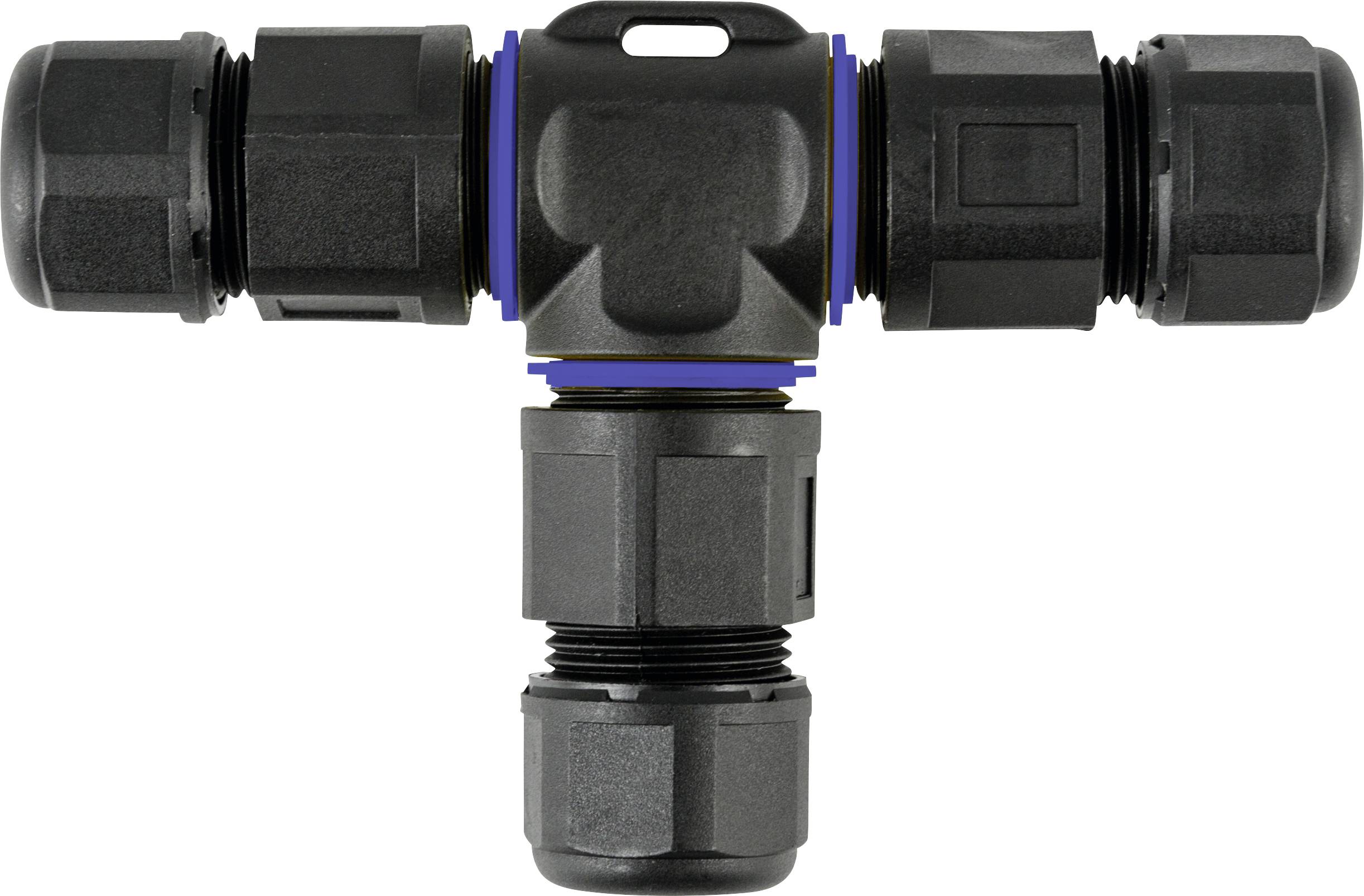 Heitronic 45609 Kabelverbinder mit Schraubklemmen (B x H x T) 110 x 73 x 26mm 1St.