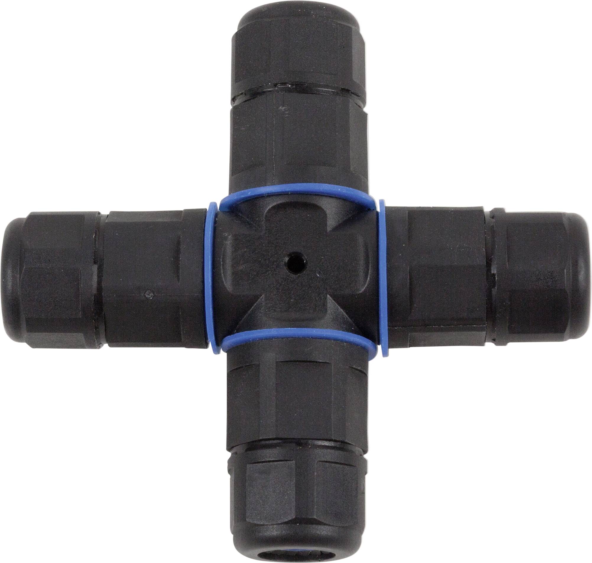 Heitronic 45613 Kabelverbinder mit Schraubklemmen (B x H x T) 106 x 102 x 26 mm 1 St.