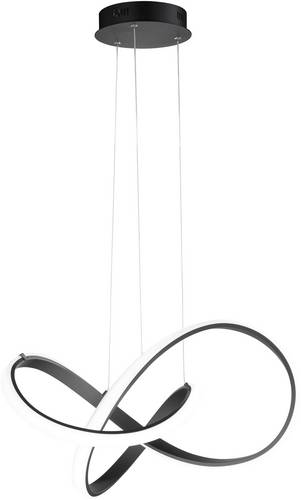 WOFI Indigo 1flg 6134.01.10.9WIZ LED-Pendelleuchte 37W Schwarz