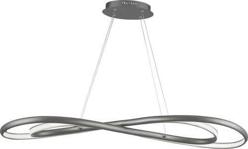 WOFI Collin 2flg 6480.02.64.8000 LED-Pendelleuchte 27W Nickel (matt)