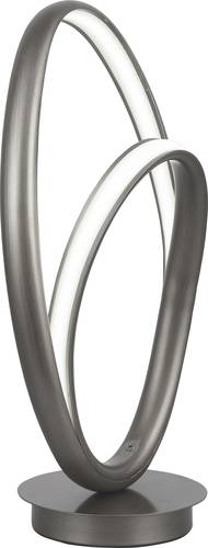 WOFI Collin 2flg 8480.02.64.8000 LED-Tischlampe 13W Nickel (matt)