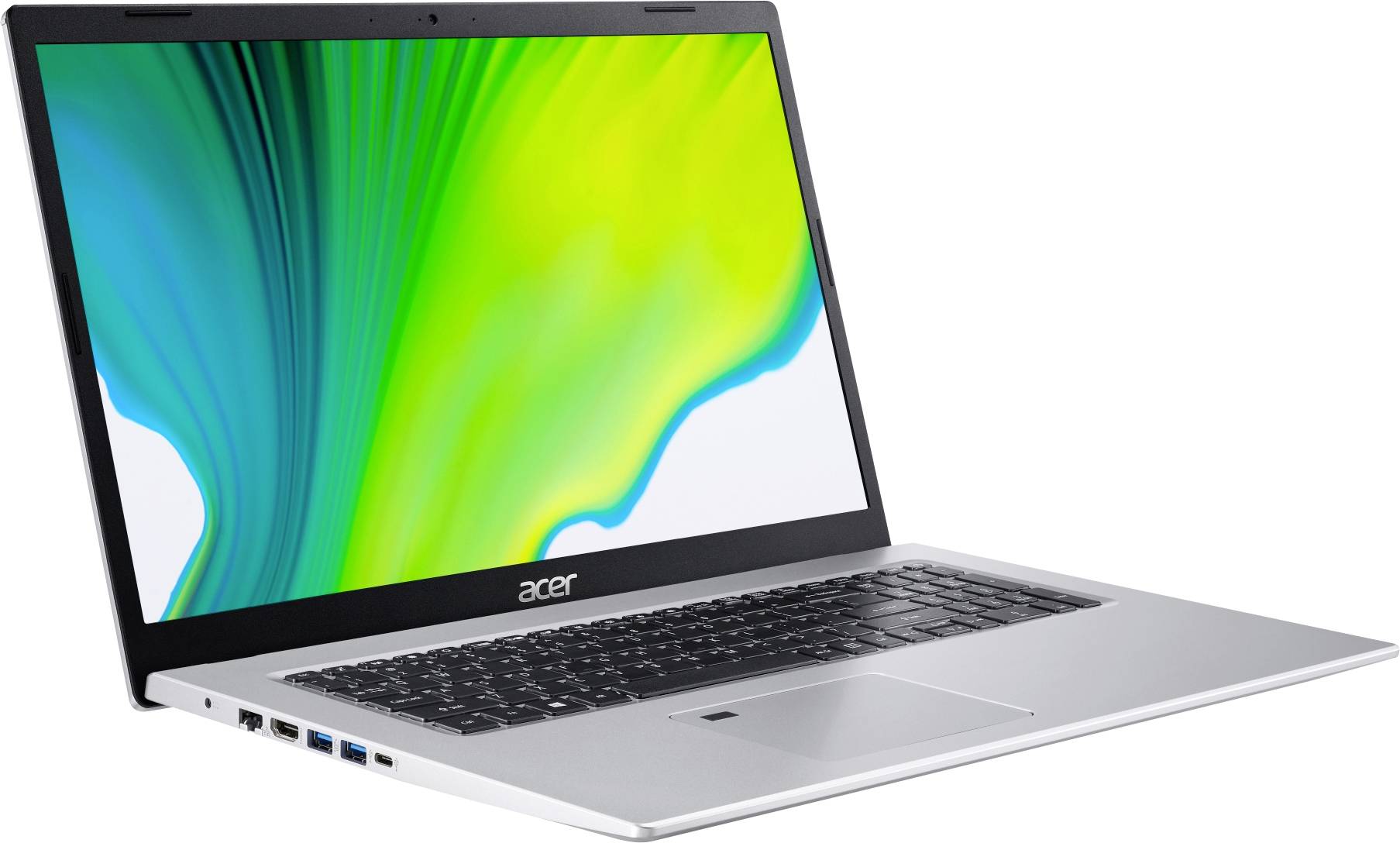 Acer Notebook Aspire 5 A517 43.9 cm (17.3 Zoll) Full HD Intel® Core™ i5 i5-1135G7 16 GB RAM 1 TB SSD Intel Iris Xe Linux (eShell) Silber NX.A5