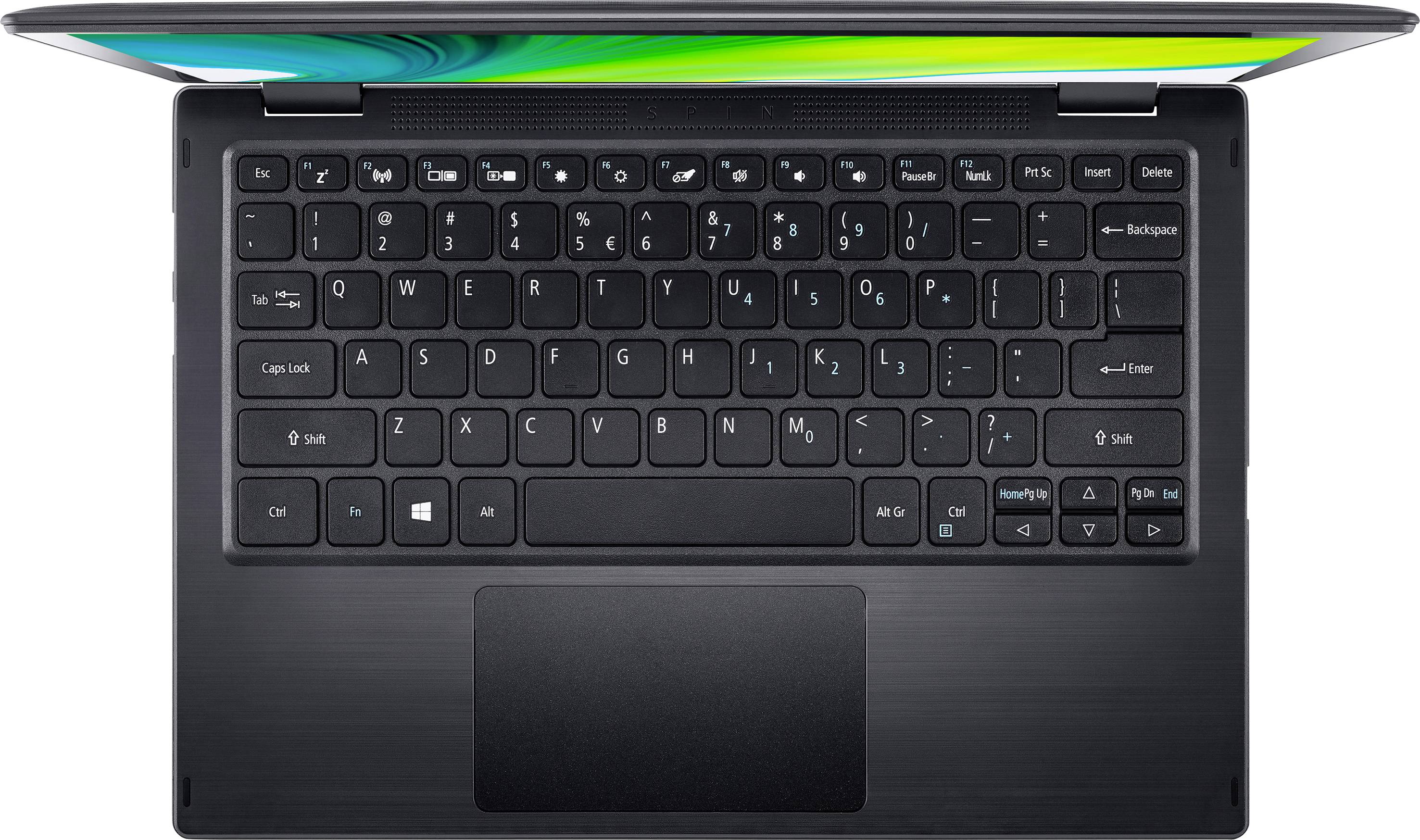 Acer 2-in-1 Notebook / Tablet Spin 1 SP111 29.5 cm (11.6 Zoll)  HD Intel® Pentium® Silver N5030 4 GB RAM  64 GB SSD Intel UHD Graphics 605  Schwarz