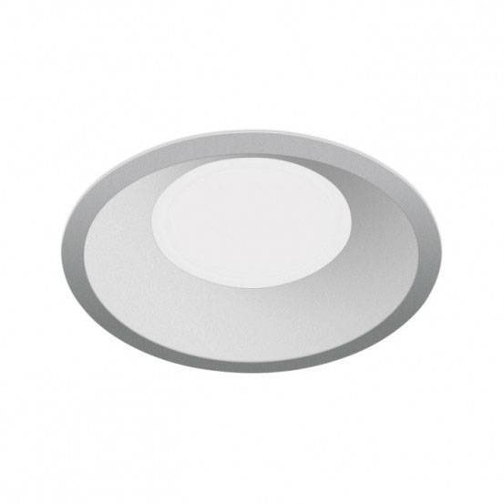 Siteco 0DP10B77205R PunctoLed LED-Einbauleuchte LED LED fest eingebaut 23W Dunkelgrau, Perlgrau