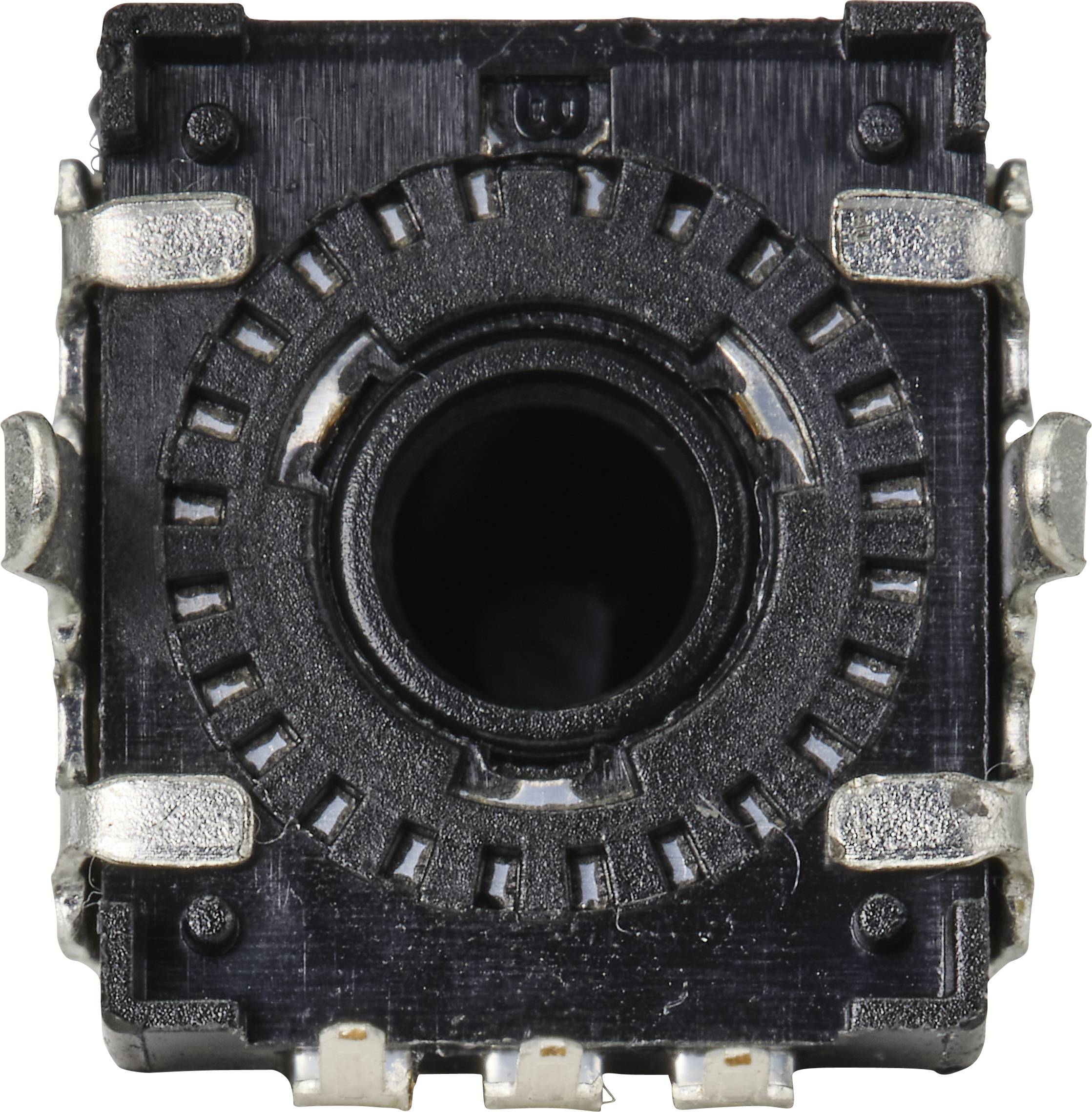 TRU COMPONENTS TC-9415584 EC120-H5-20F7-24P-24CC Drehschalter 5V 0.5mA 360°