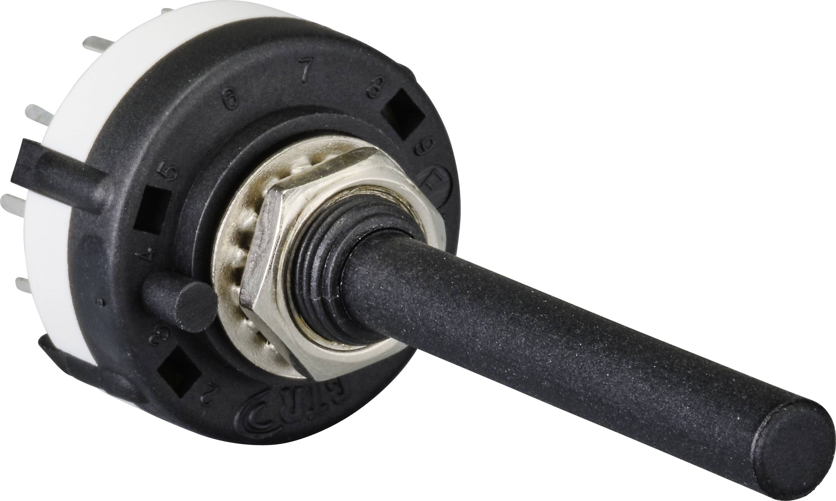 TRU COMPONENTS TC-9415608 SR26E4712-R-50 Drehschalter 250V 150mA 12 x 30°