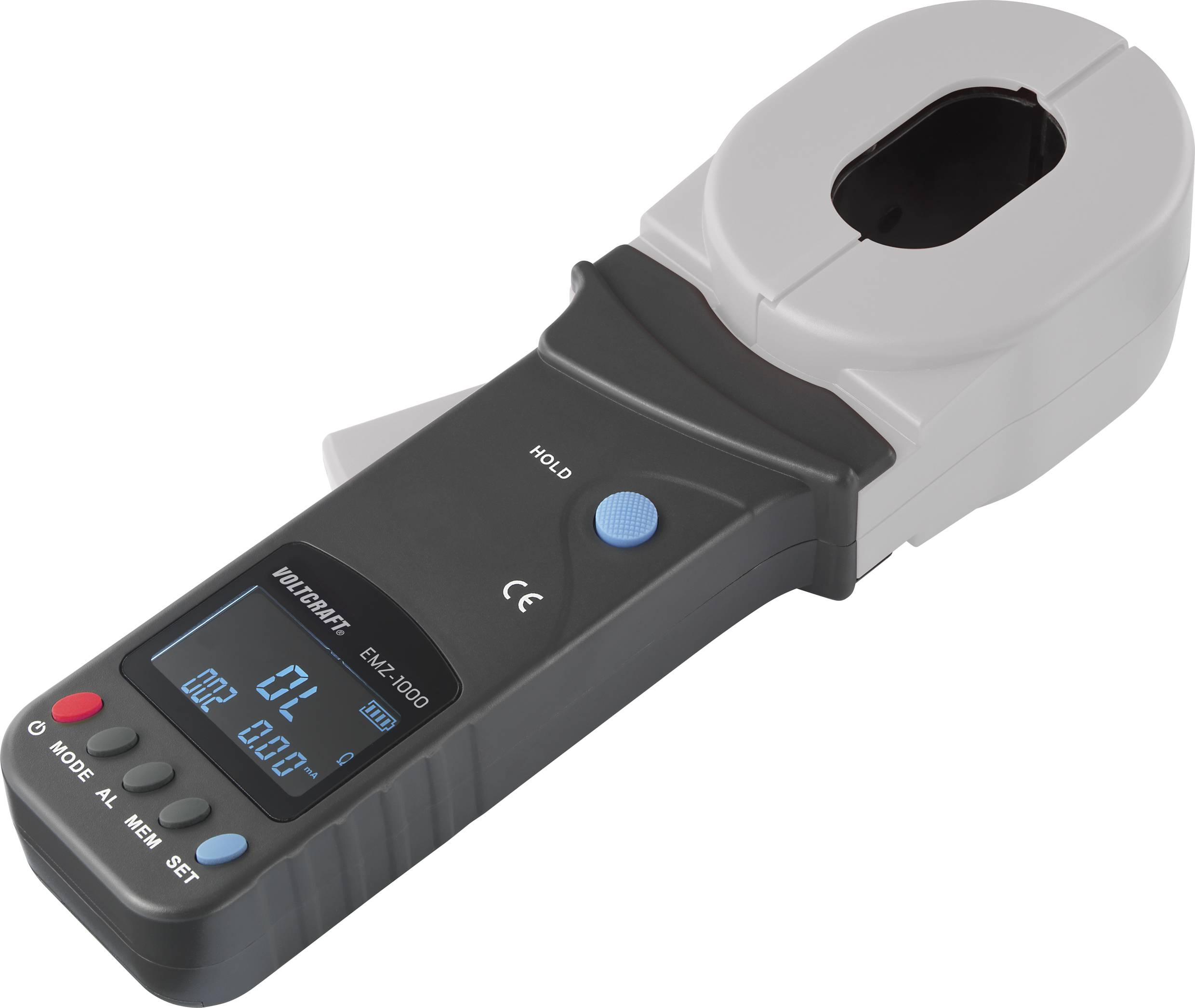 VOLTCRAFT EMZ-1000 Erdungsmessgerät 0.01 - 1200Ω