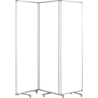 Magnetoplan Raumteiler Transparent Polycarbonat, Aluminium 1105351 Magnetoplan Raumteiler Transparent Polycarbonat, Aluminium 1105351