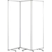 Magnetoplan Raumteiler Transparent Polycarbonat, Aluminium 1105351 Magnetoplan Raumteiler Transparent Polycarbonat, Aluminium 1105351