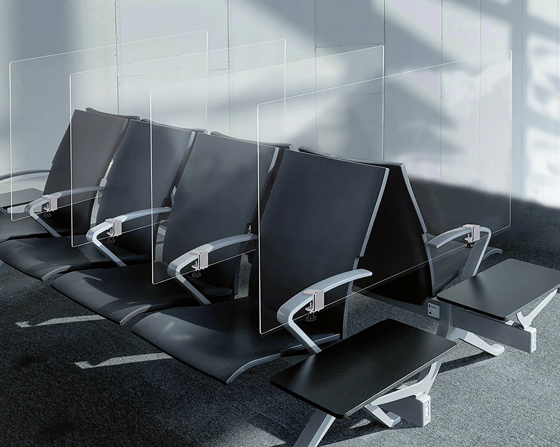 magnetoplan Raumteiler Transparent Acryl 11029100