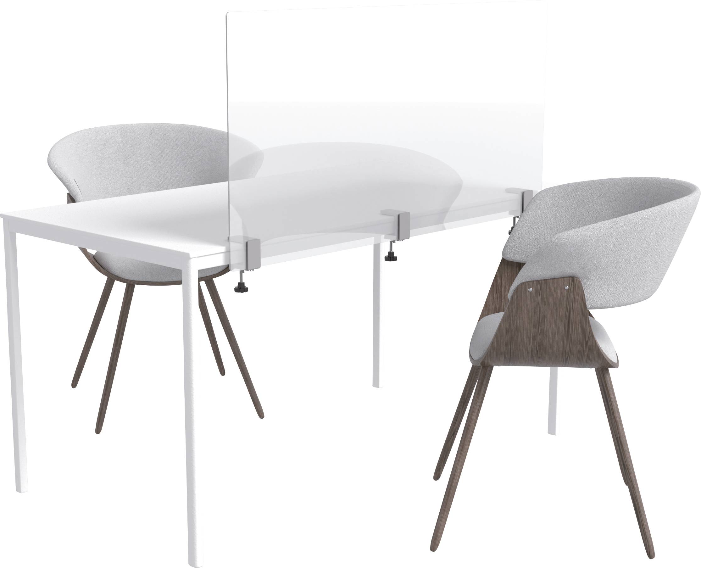 magnetoplan Raumteiler Transparent Acryl 11029100