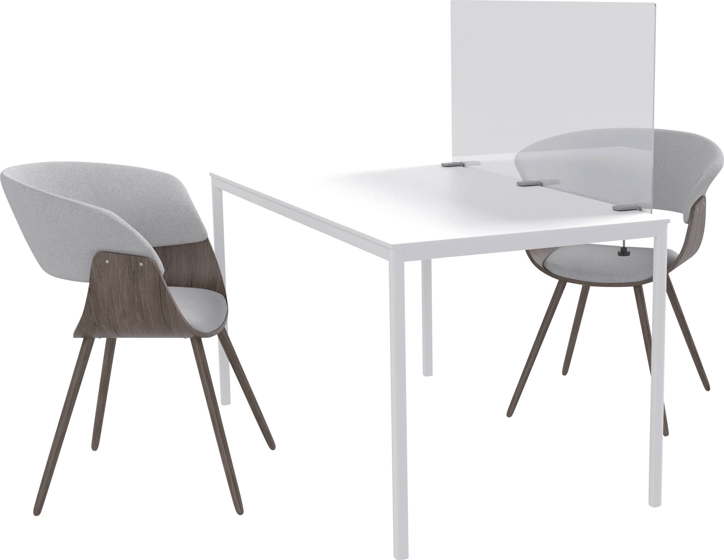 magnetoplan Raumteiler Transparent Acryl 11029120