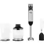 Tristar MX-4829 Stabmixer 1000W mit Messbecher, stufenlose Geschwindigkeitseinstellung, Turbofunktion Edelstahl, Schwarz Tristar MX-4829 Stabmixer 1000W mit Messbecher, stufenlose Geschwindigkeitseinstellung, Turbofunktion Edelstahl, Schwarz