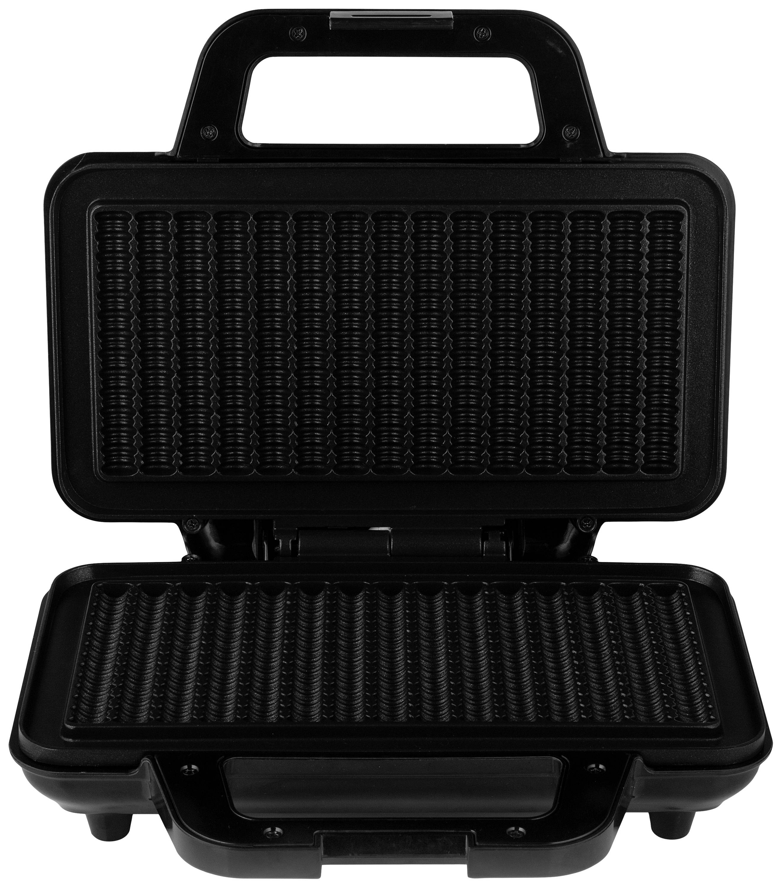 Tristar WF-1171 Waffeleisen Kontrollleuchte, Antihaftbeschichtung, Überhitzungsschutz, kabelgebunden Schwarz