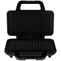 Tristar WF-1171 Waffeleisen Kontrollleuchte, Antihaftbeschichtung, Überhitzungsschutz, kabelgebunden Schwarz Tristar WF-1171 Waffeleisen Kontrollleuchte, Antihaftbeschichtung, Überhitzungsschutz, kabelgebunden Schwarz