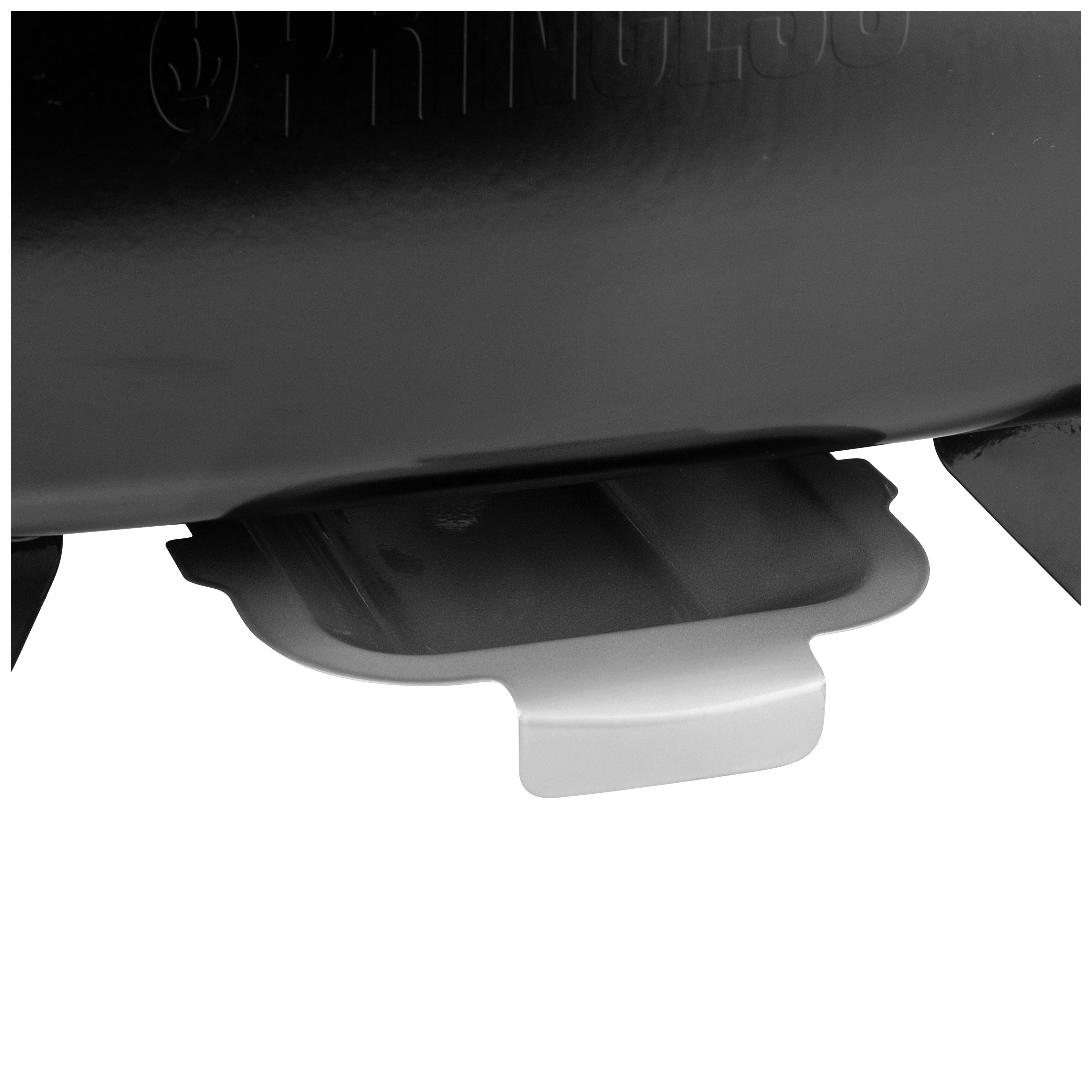 Princess 01.112256.01.001 Elektro, Holzkohle Grill Thermometer im Deckel Schwarz