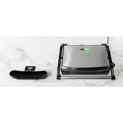 Princess 01.112425.01.001 Elektro Panini Grill Antihaftbeschichtung, Kontrollleuchte, klappbar Schwarz Princess 01.112425.01.001 Elektro Panini Grill Antihaftbeschichtung, Kontrollleuchte, klappbar Schwarz