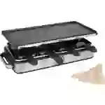 Princess 01.162645.01.001 Raclette Antihaftbeschichtung, Kontrollleuchte Schwarz/Silber Princess 01.162645.01.001 Raclette Antihaftbeschichtung, Kontrollleuchte Schwarz/Silber