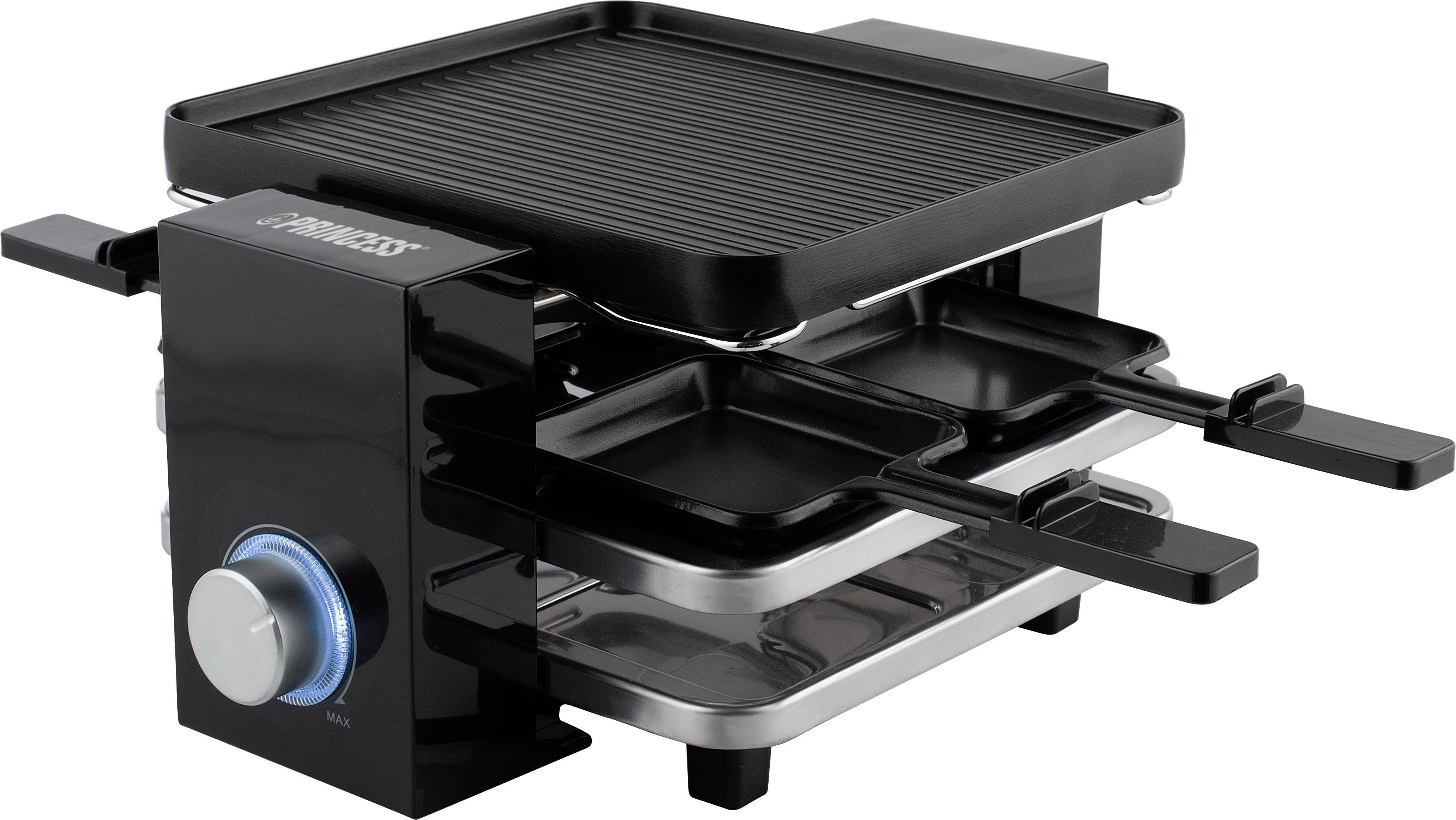 Princess 01.162915.01.001 Raclette Antihaftbeschichtung Schwarz