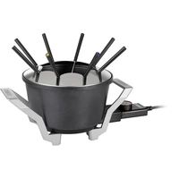 Princess 01.173100.01.001 Fondue 800W Kontrollleuchte Schwarz, Aluminium Princess 01.173100.01.001 Fondue 800W Kontrollleuchte Schwarz, Aluminium