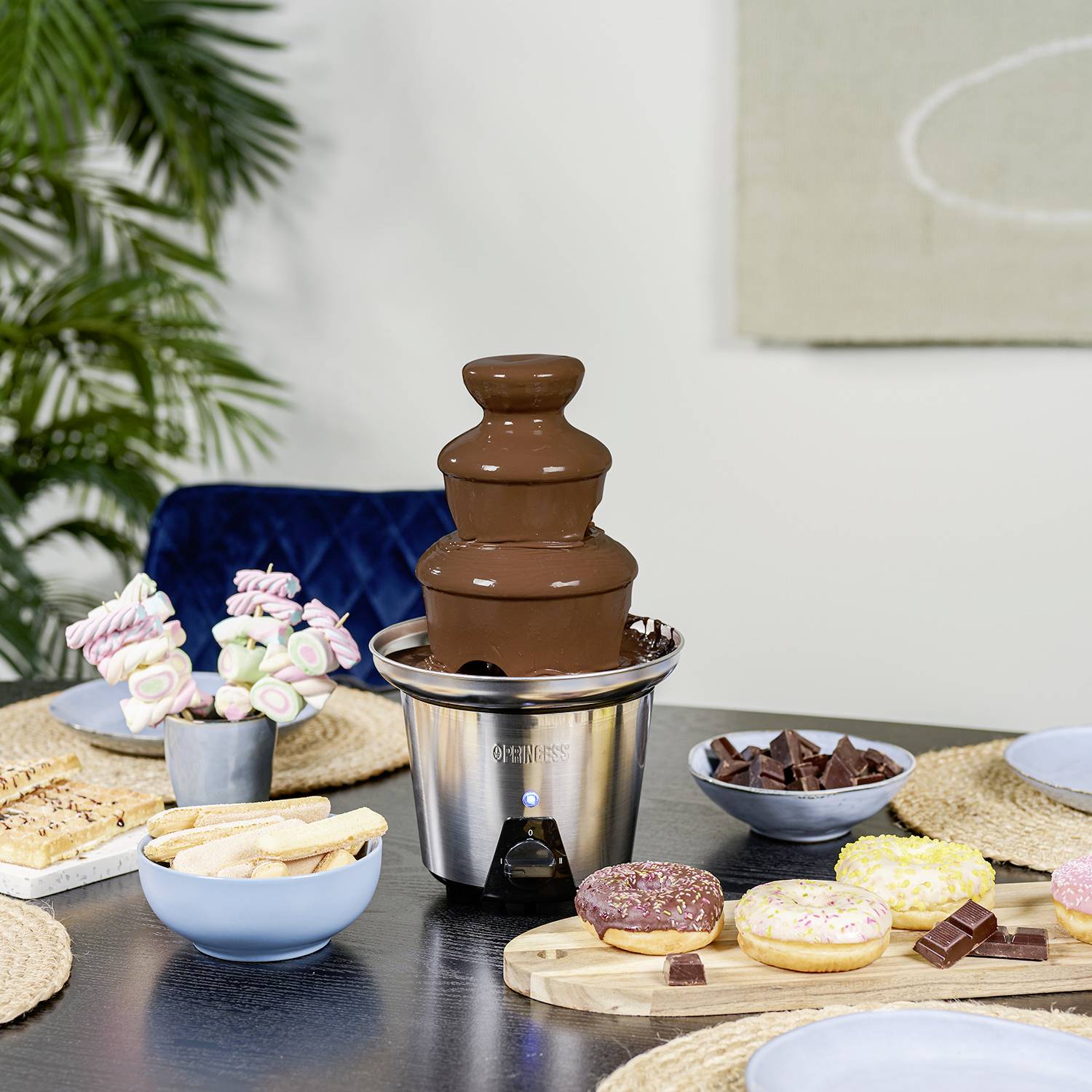 Princess 01.292998.01.001 01.292998.01.001 Schokoladenbrunnen Edelstahl