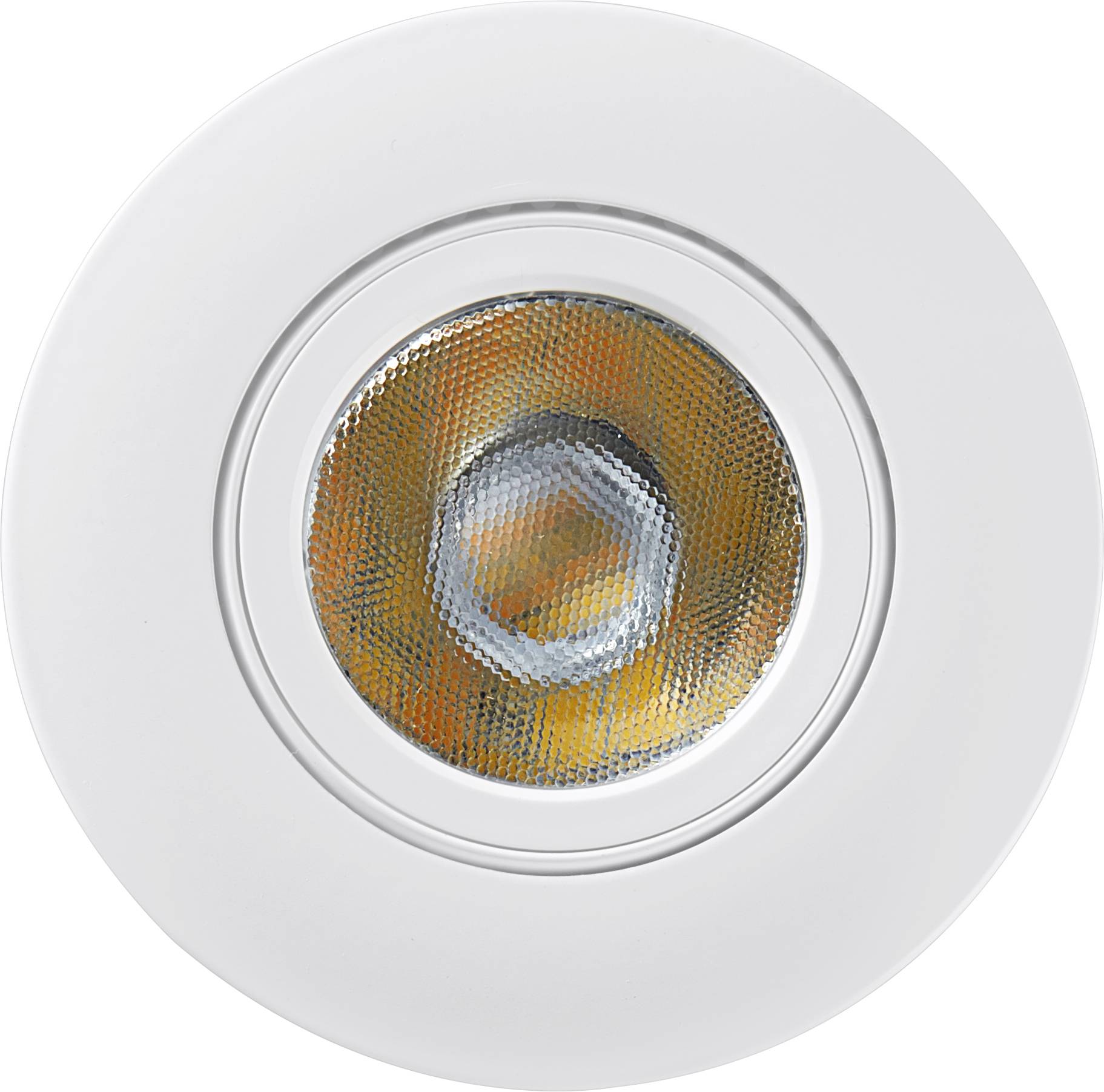 Heitronic 500947 DL8002 LED-Einbauleuchte LED LED fest eingebaut 8.5W Weiß